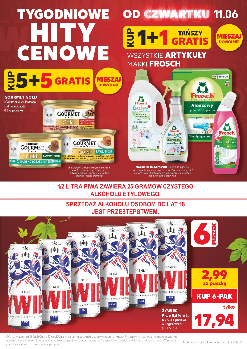 Leták Kaufland gazetka Warszawa Wawer, Polsko - strana 3