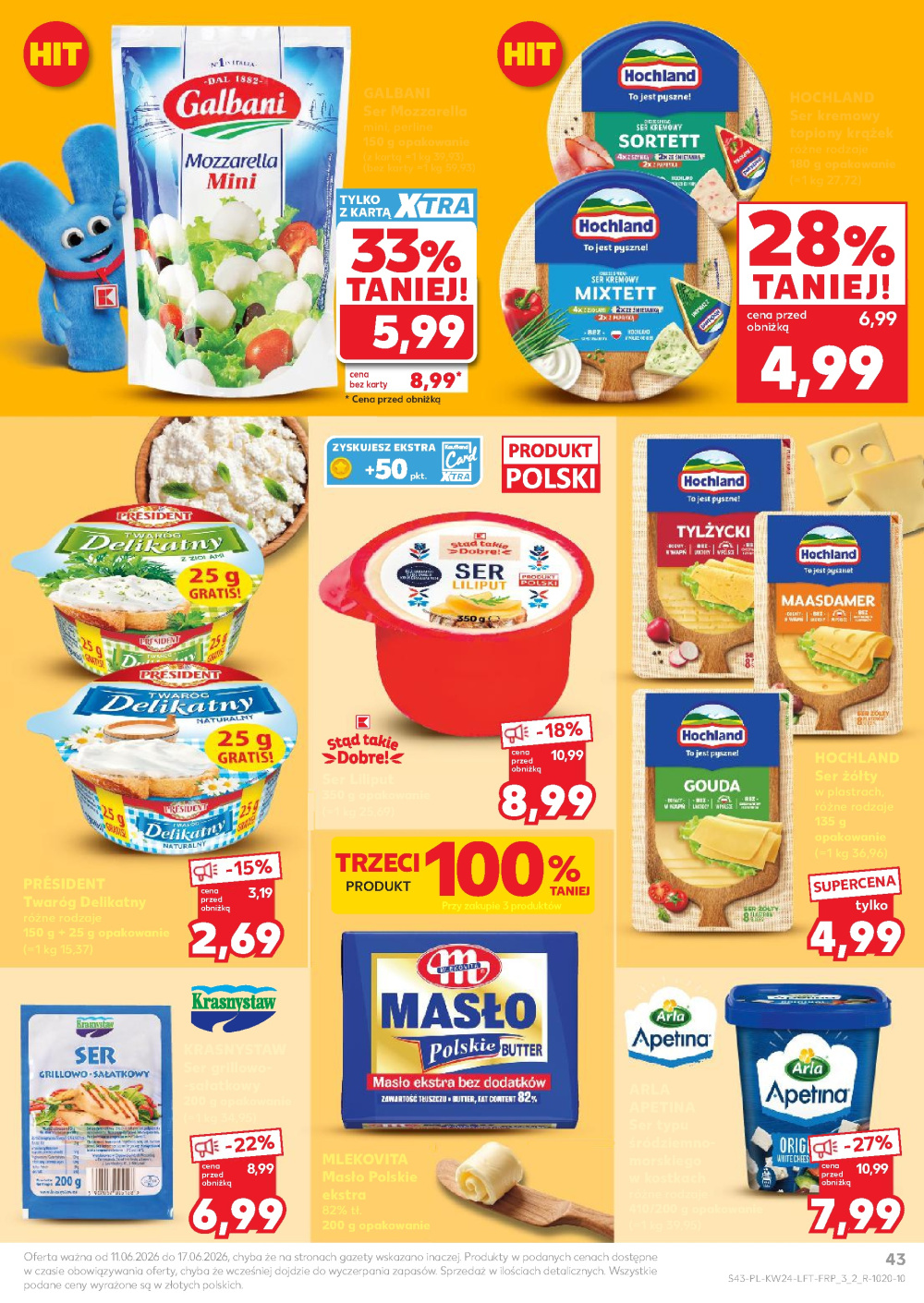 Leták Kaufland gazetka Ząbki, Polsko - strana 43