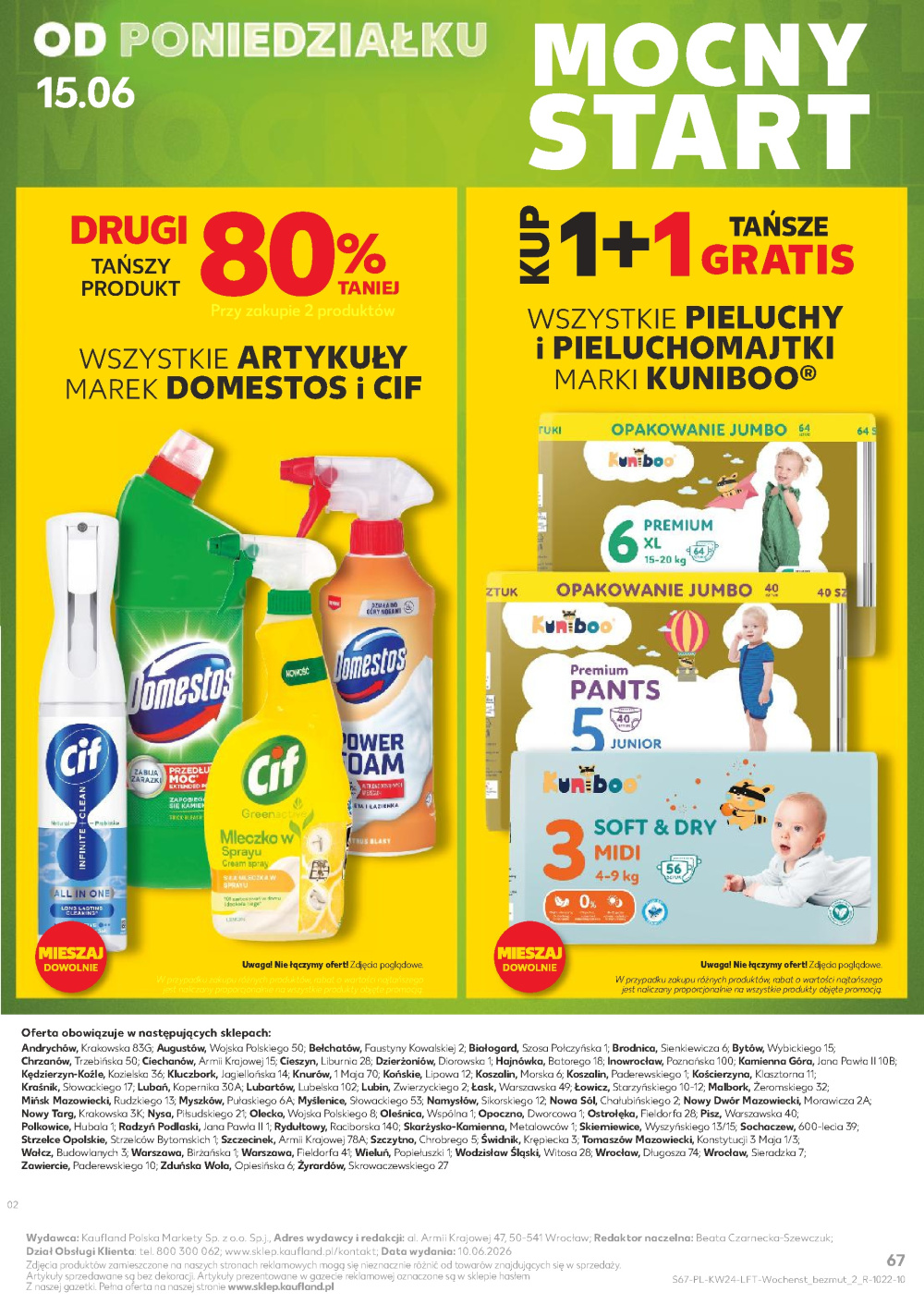 Leták Kaufland gazetka Żyrardów, Polsko - strana 67