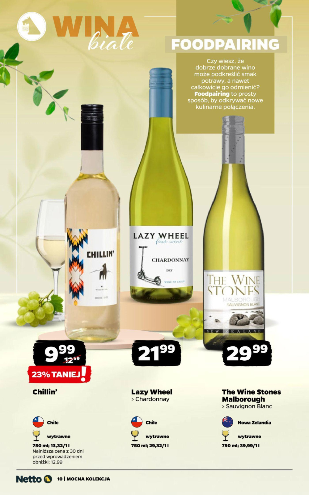 Leták Netto gazetka - Wina, Polsko - strana 10