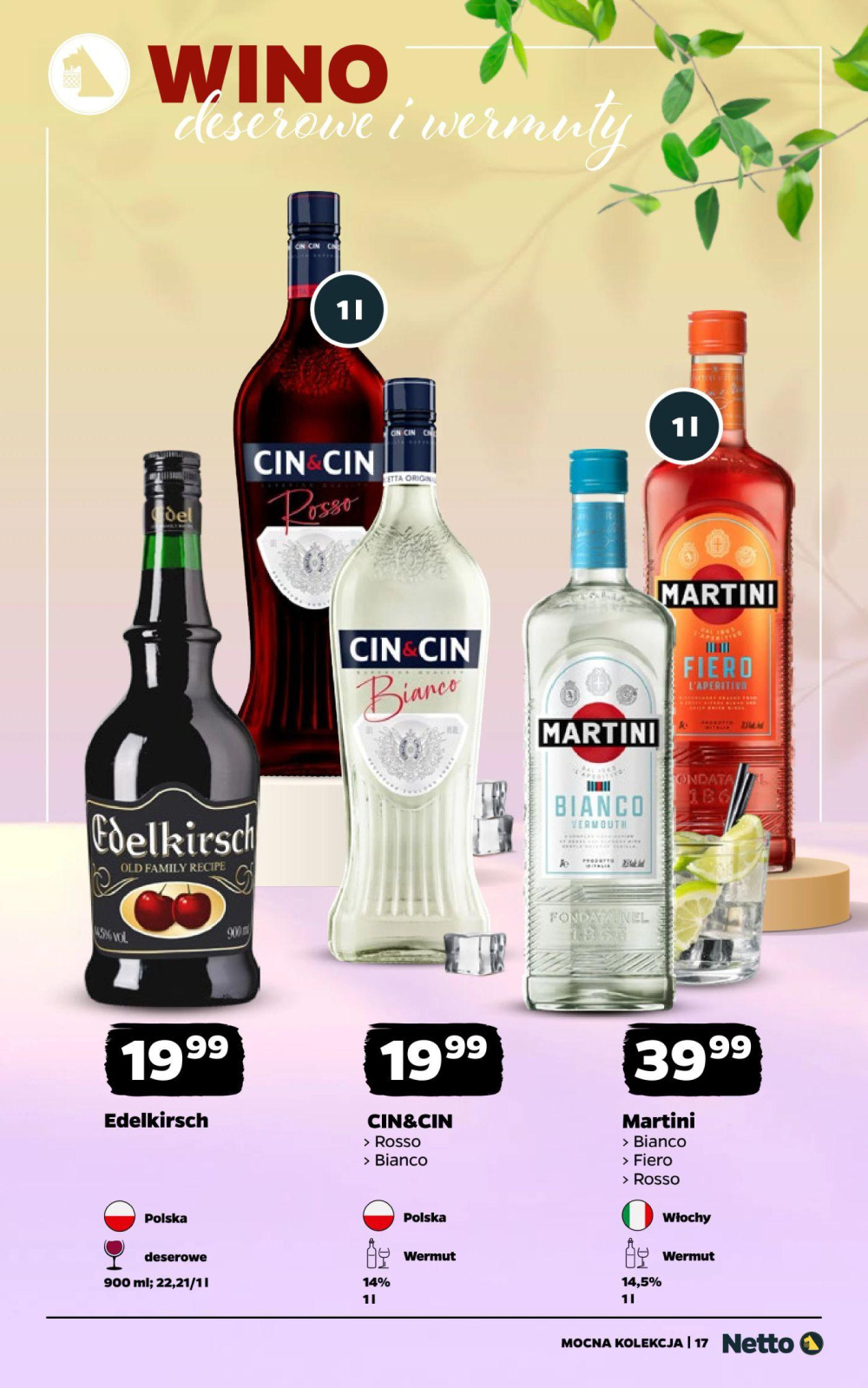 Leták Netto gazetka - Wina, Polsko - strana 17