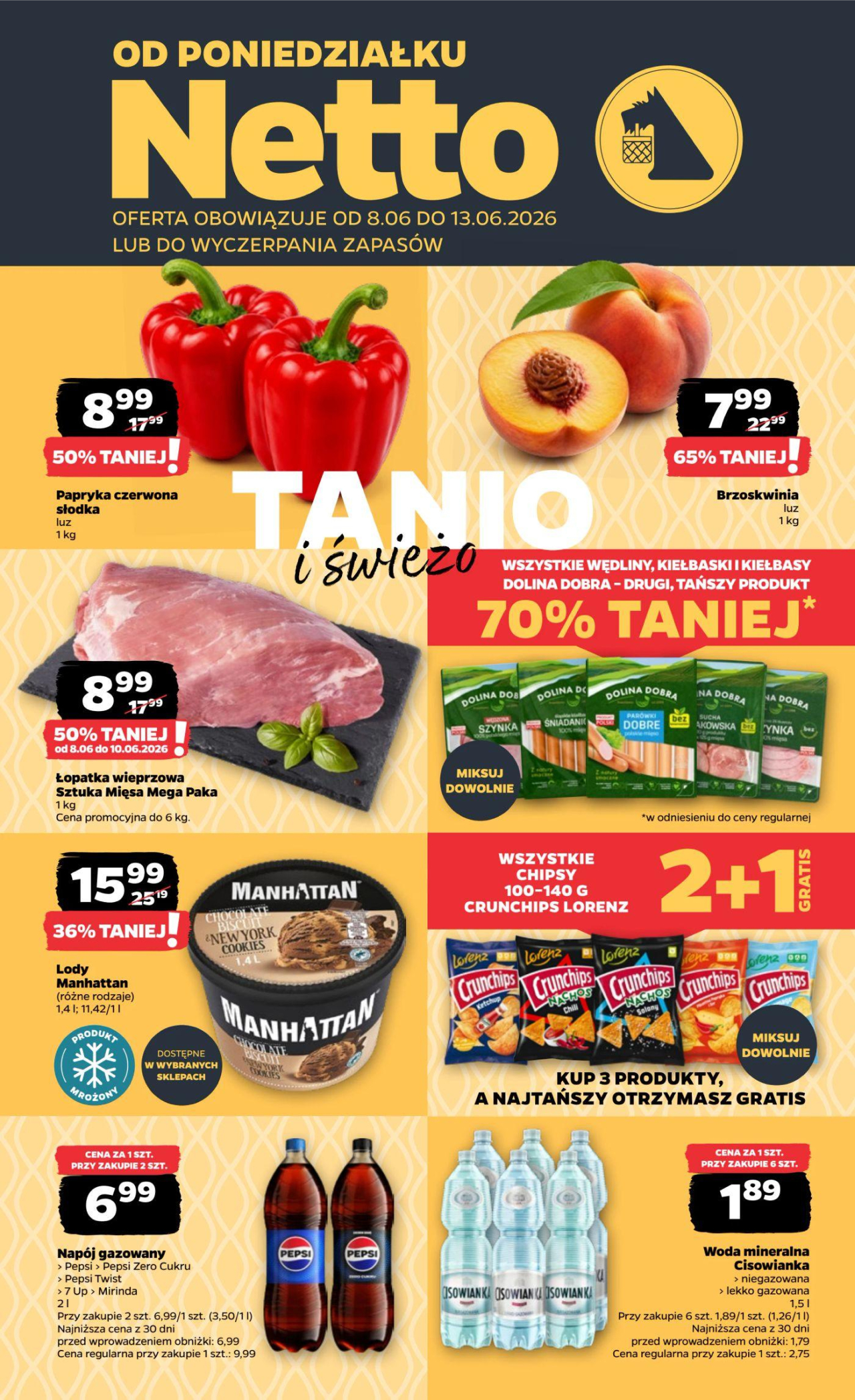Netto gazetka od 8. 06. 2026