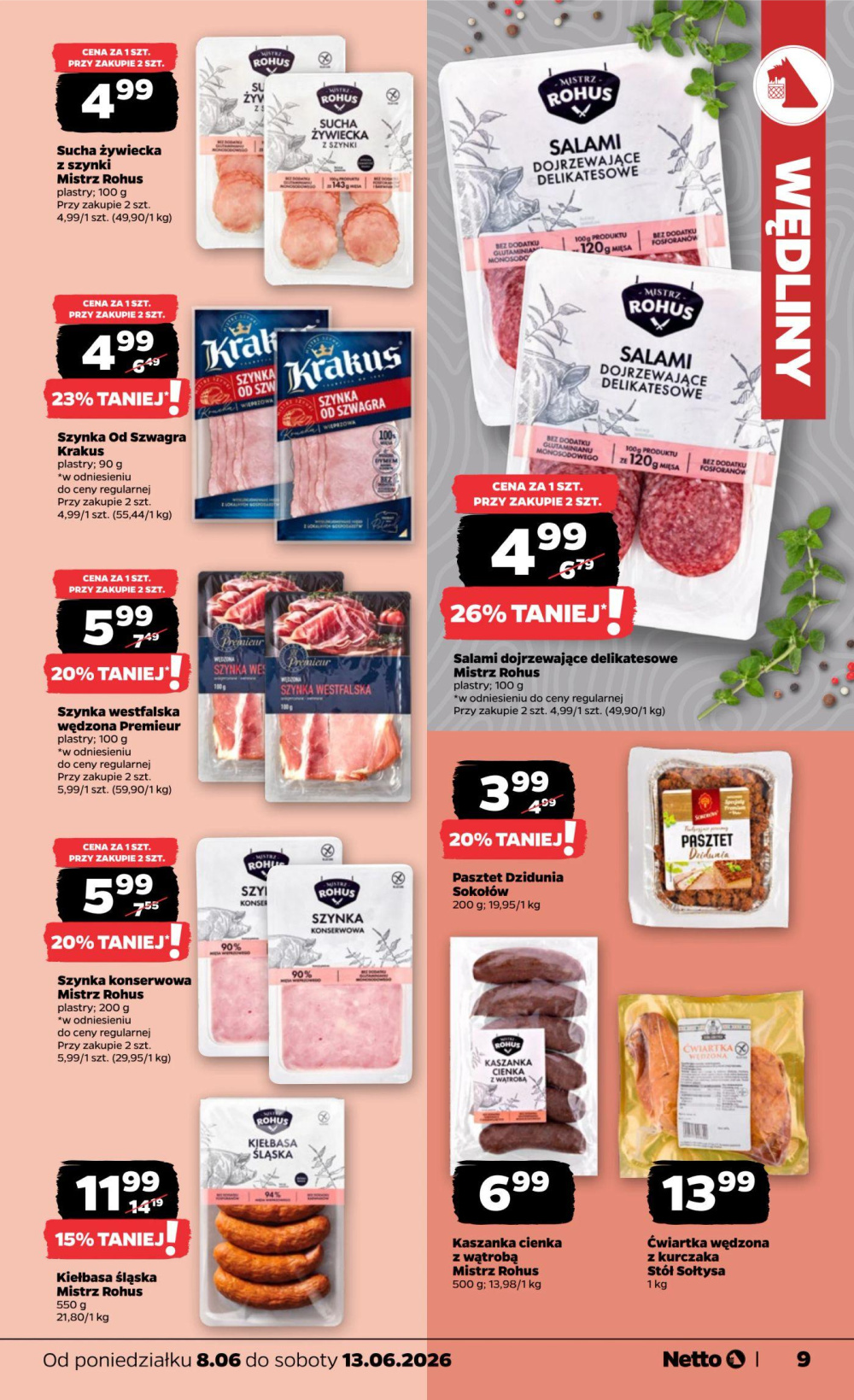 Leták Netto gazetka, Polsko - strana 9