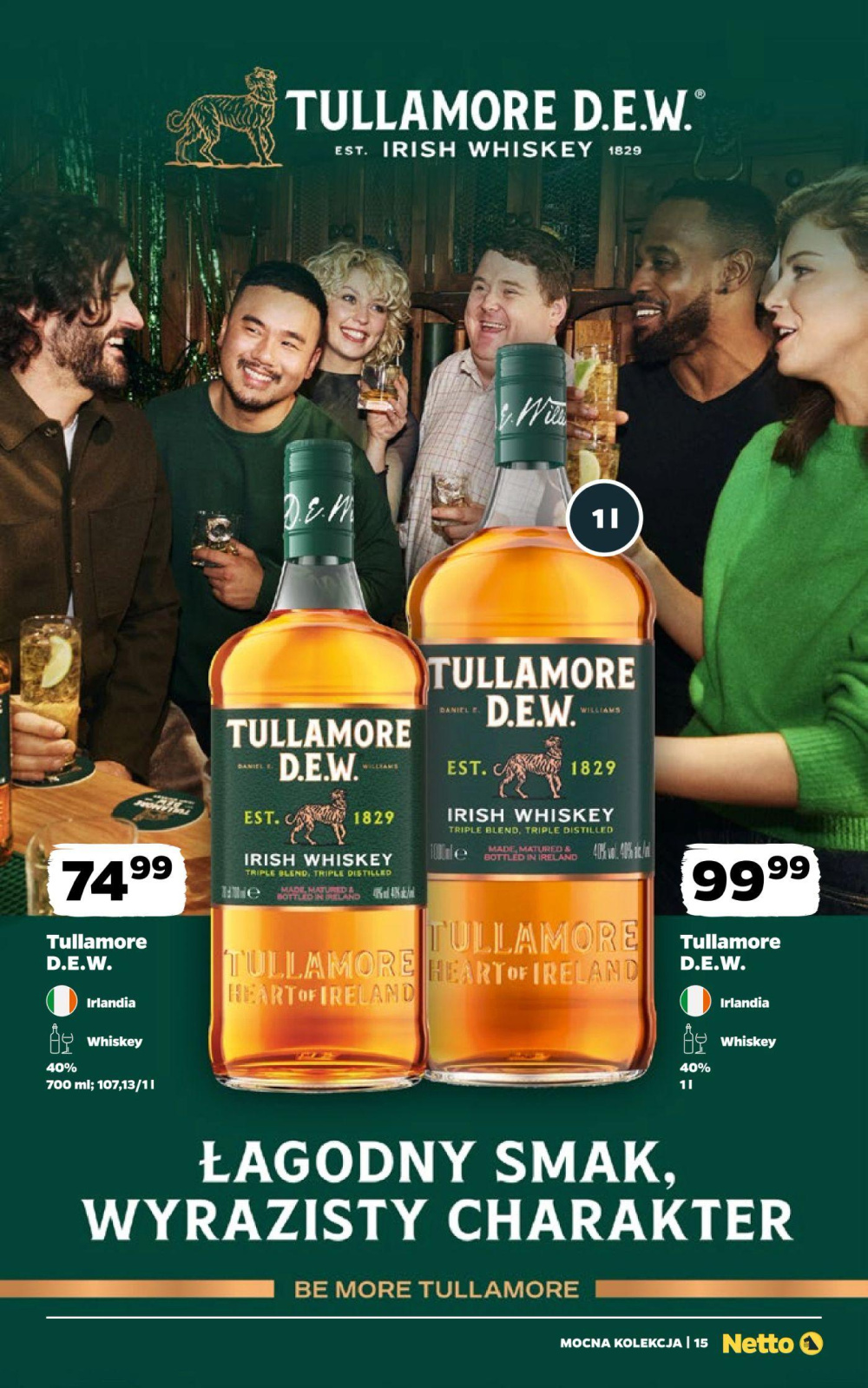 Leták Netto gazetka - Mocne Alkohole, Polsko - strana 15