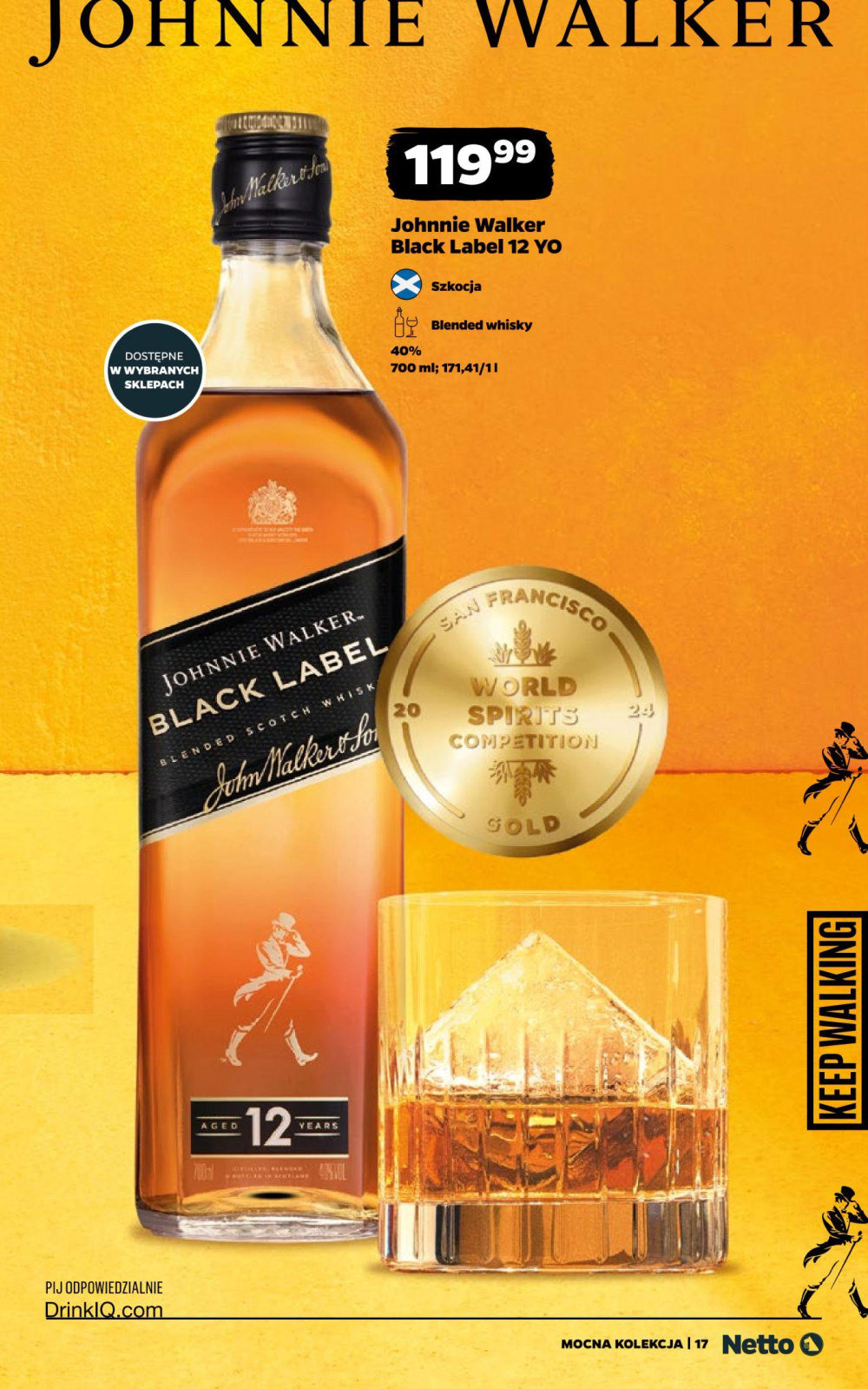 Leták Netto gazetka - Mocne Alkohole, Polsko - strana 17