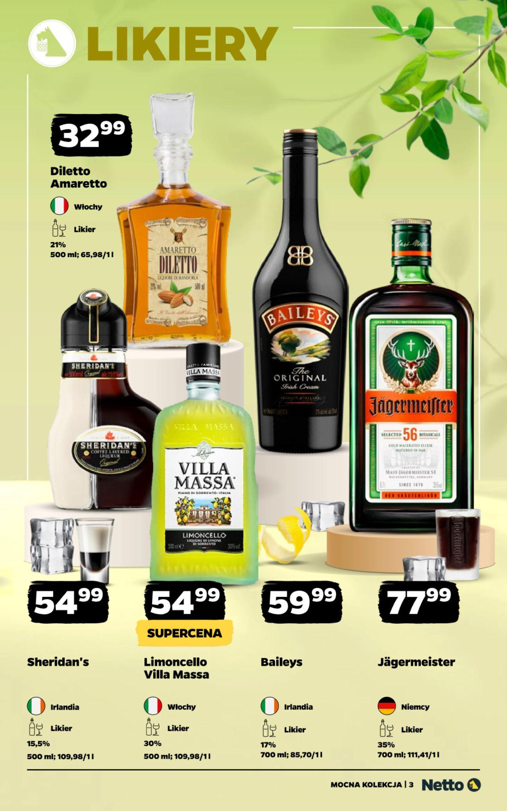Leták Netto gazetka - Mocne Alkohole, Polsko - strana 3