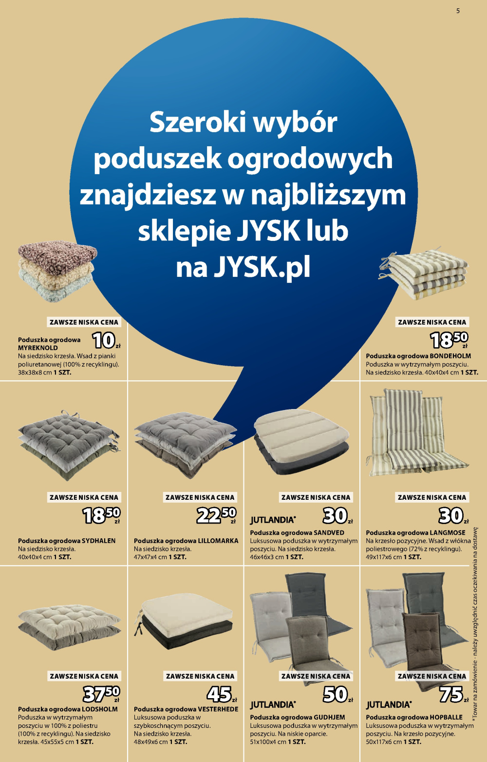 Leták Jysk gazetka, Polsko - strana 6