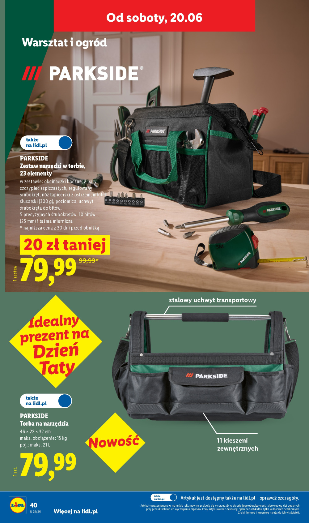 Leták Lidl katalog, Polsko - strana 46