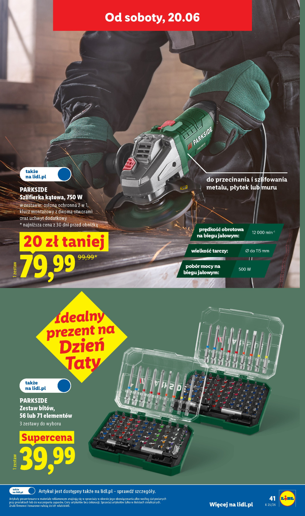 Leták Lidl katalog, Polsko - strana 47