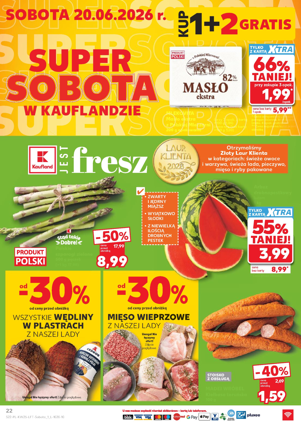 Leták Kaufland gazetka Kraków Prądnik Biały, Polsko - strana 22