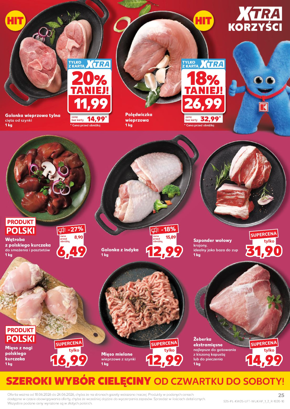 Leták Kaufland gazetka Kraków Prądnik Biały, Polsko - strana 25