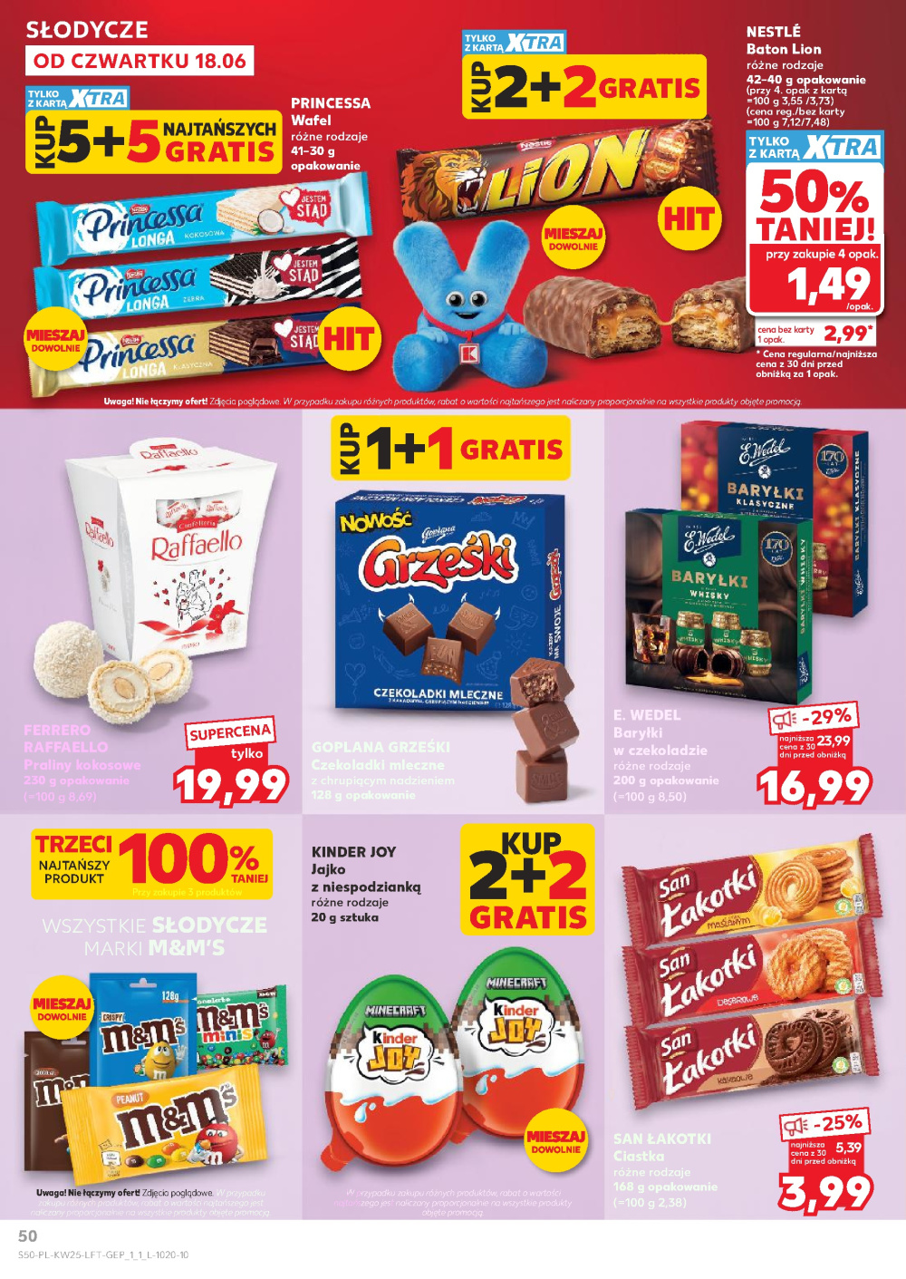 Leták Kaufland gazetka Kraków Prądnik Biały, Polsko - strana 50