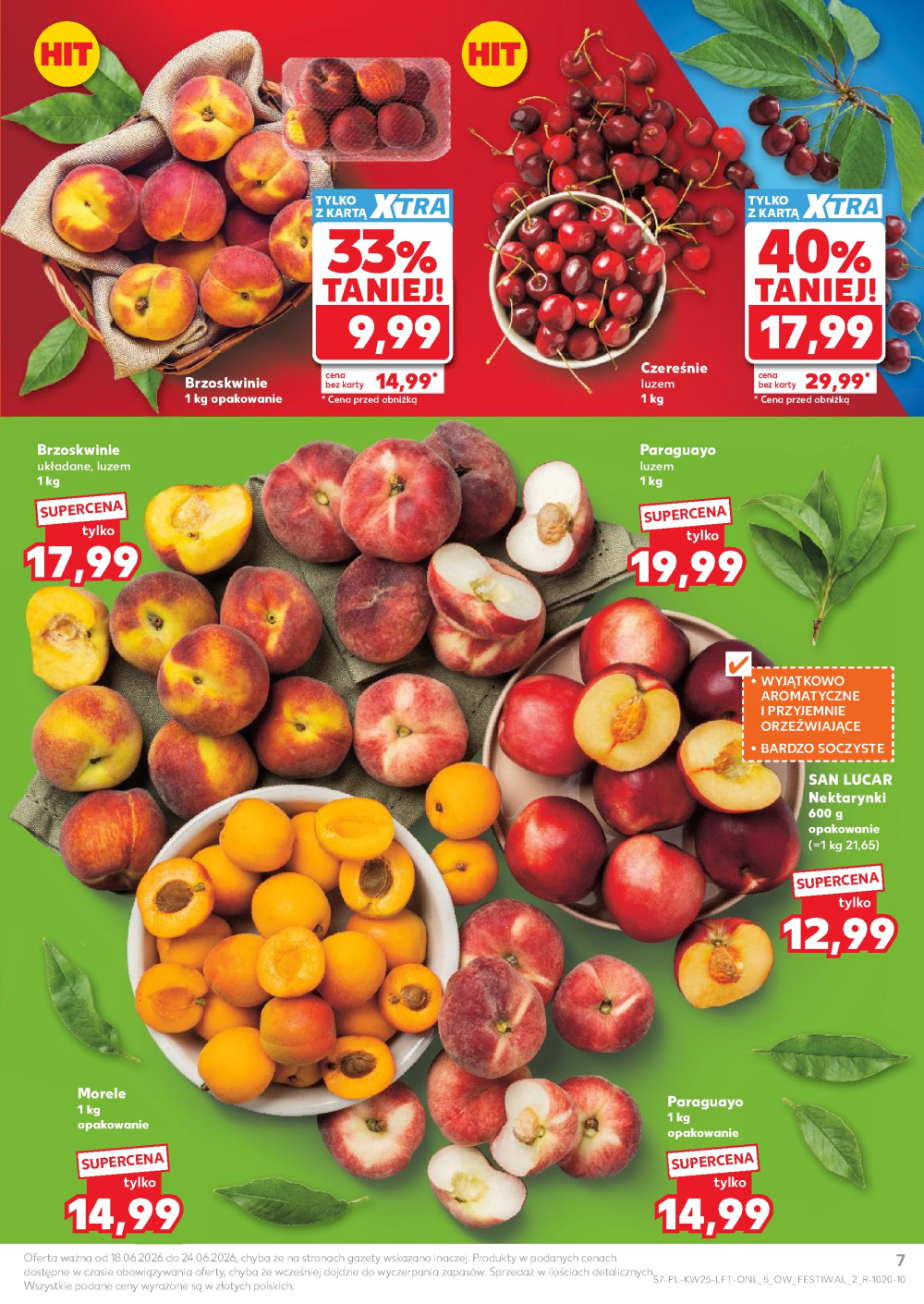 Leták Kaufland gazetka Kraków Prądnik Biały, Polsko - strana 7