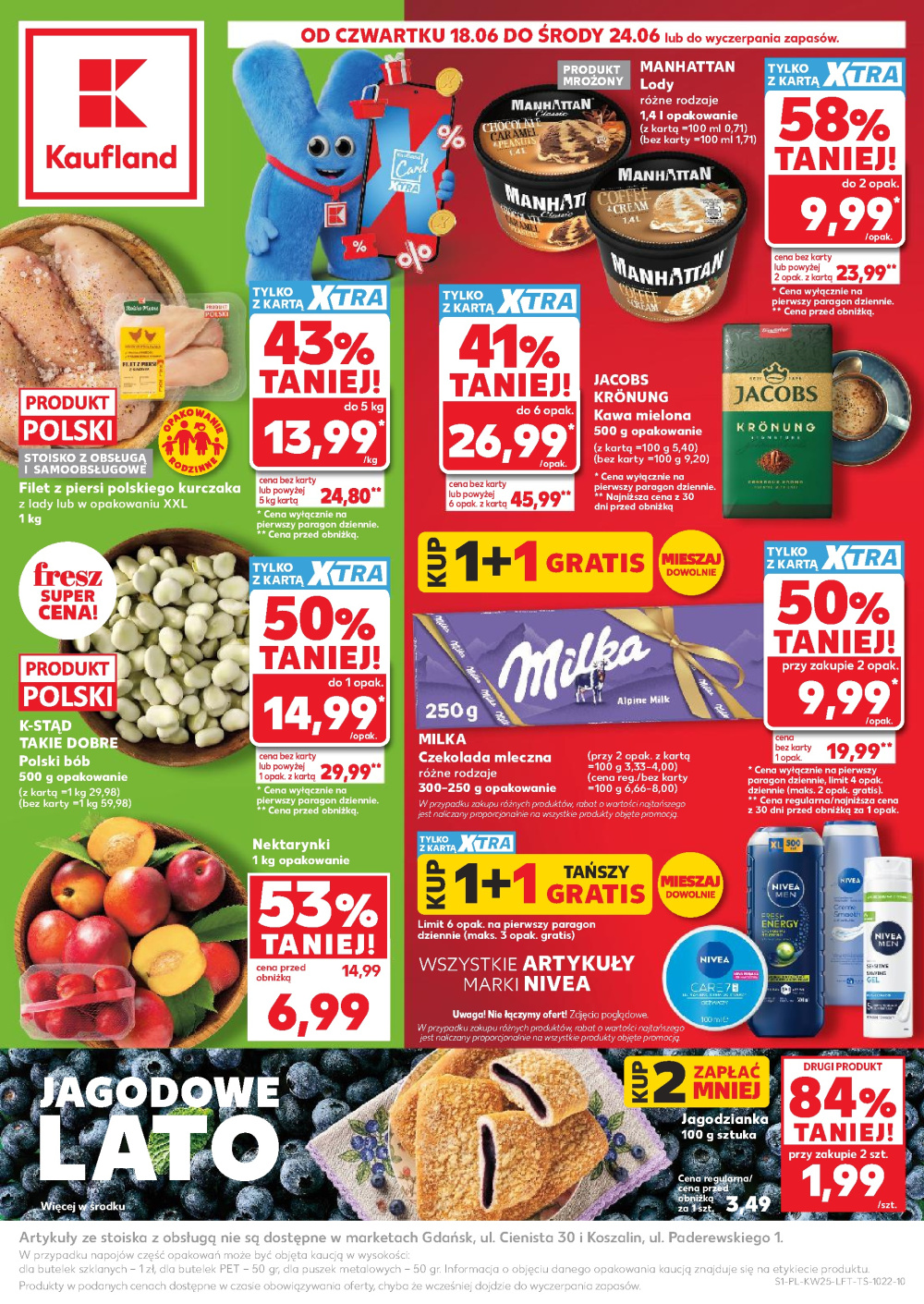 Leták Kaufland gazetka Nowy Dwór Mazowiecki, Polsko - strana 1