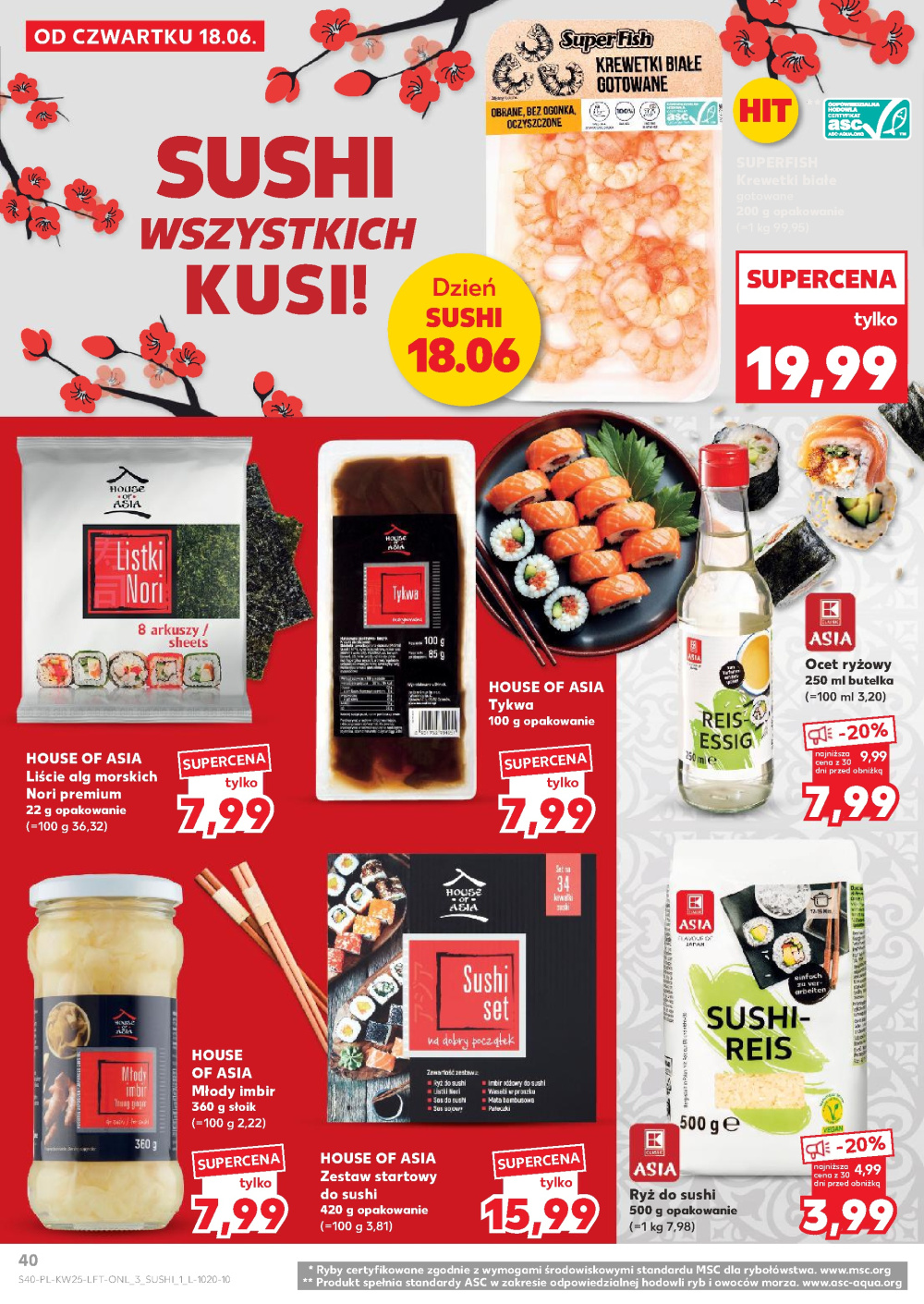 Leták Kaufland gazetka Nowy Dwór Mazowiecki, Polsko - strana 40