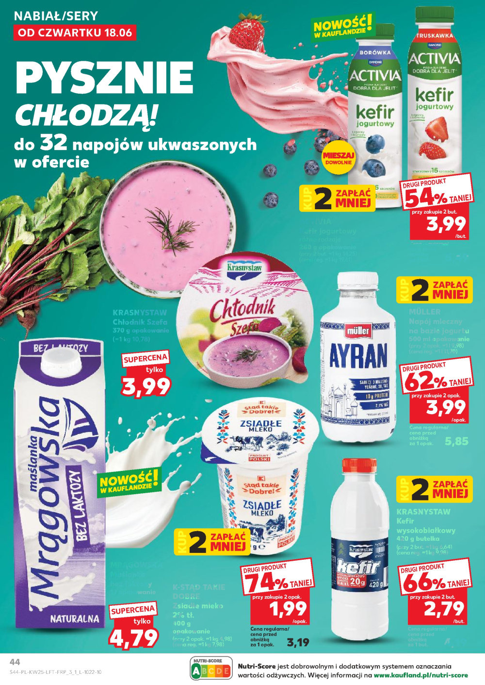 Leták Kaufland gazetka Nowy Dwór Mazowiecki, Polsko - strana 44