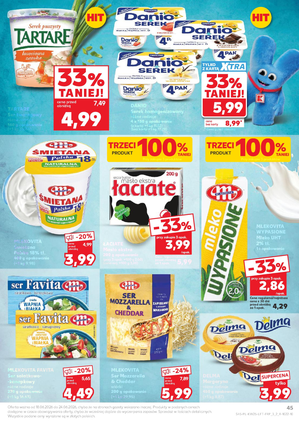 Leták Kaufland gazetka Nowy Dwór Mazowiecki, Polsko - strana 45