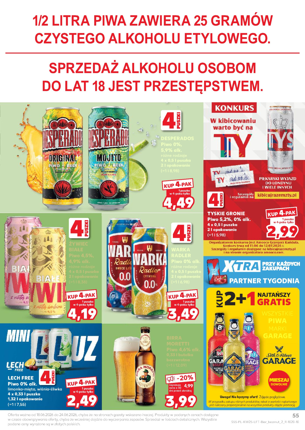 Leták Kaufland gazetka Nowy Dwór Mazowiecki, Polsko - strana 55
