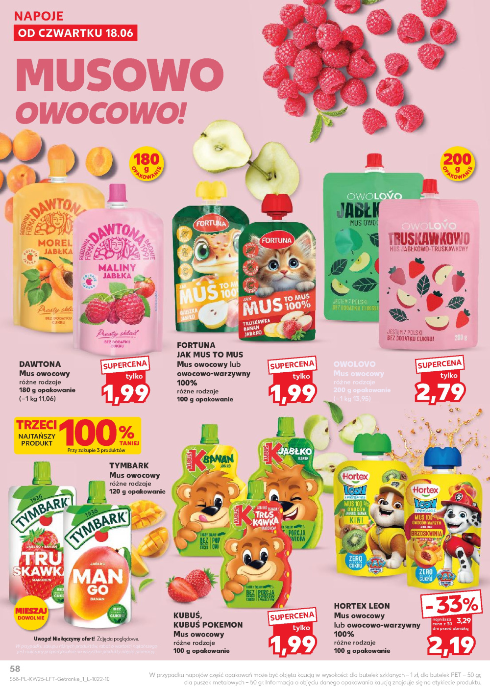 Leták Kaufland gazetka Nowy Dwór Mazowiecki, Polsko - strana 58