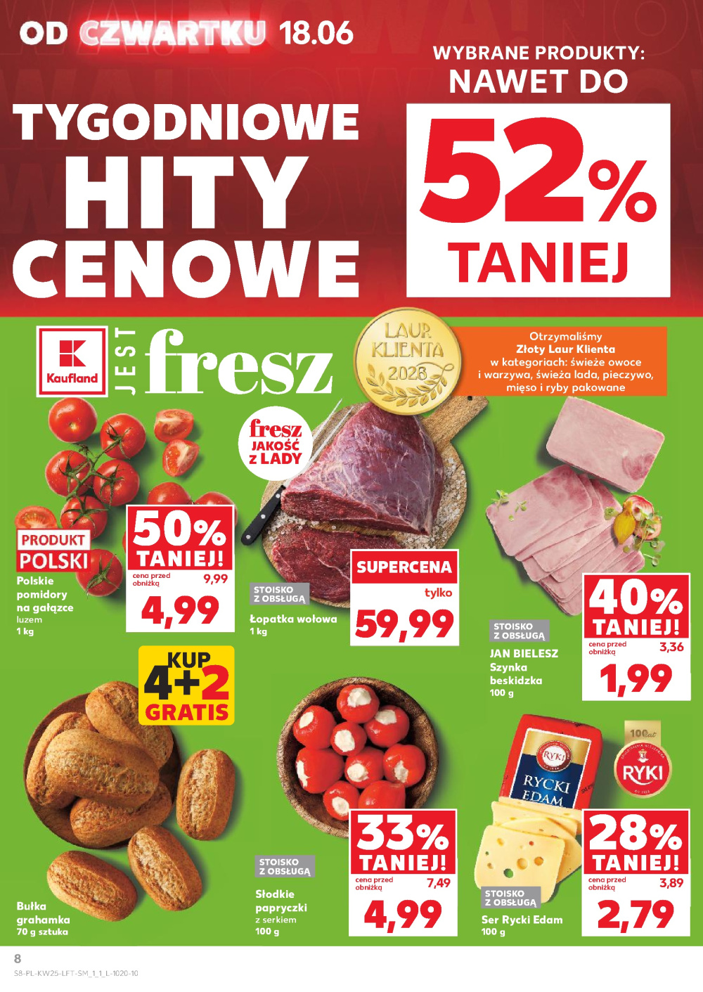 Leták Kaufland gazetka Radzionków, Polsko - strana 8