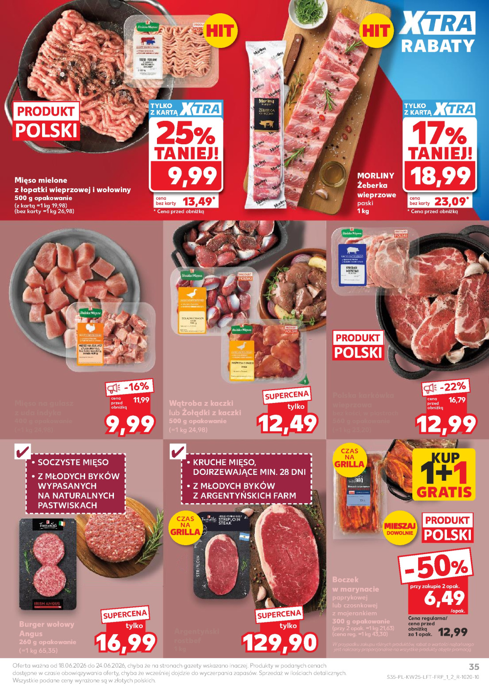 Leták Kaufland gazetka Ząbkowice Śląskie, Polsko - strana 35