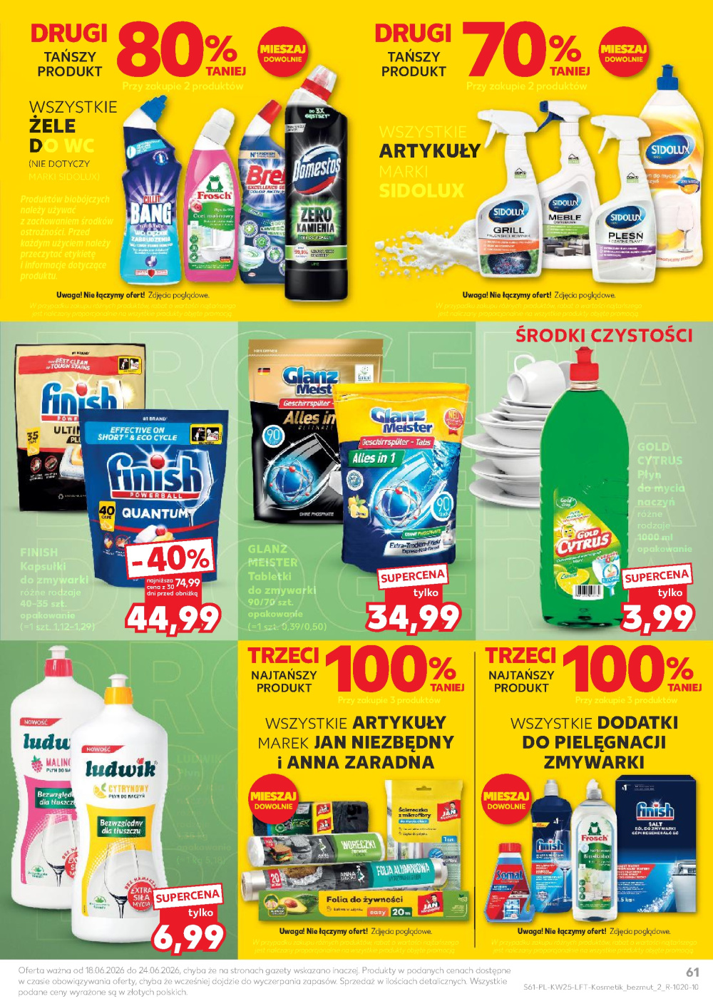 Leták Kaufland gazetka Ząbkowice Śląskie, Polsko - strana 61