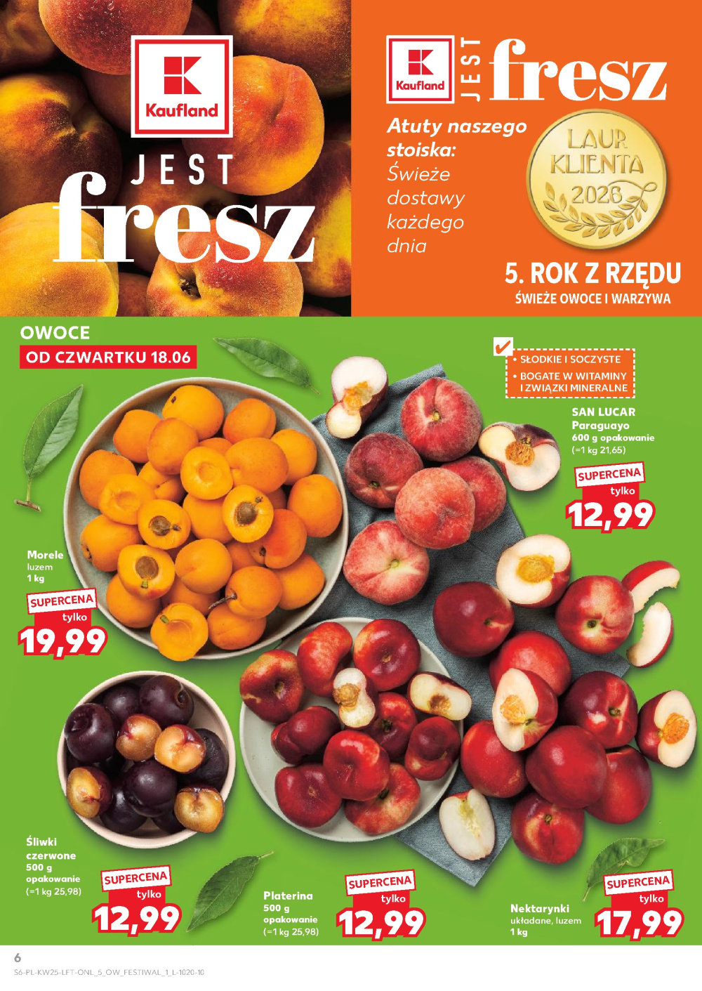 Leták Kaufland gazetka Ząbkowice Śląskie, Polsko - strana 6