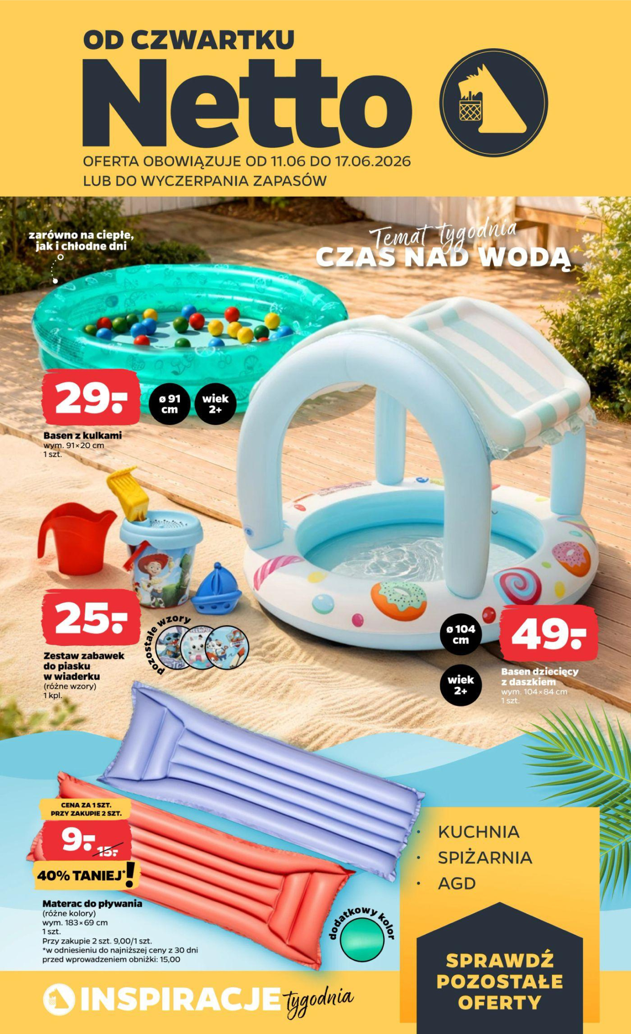 Netto gazetka - Non food od 11. 06. 2026