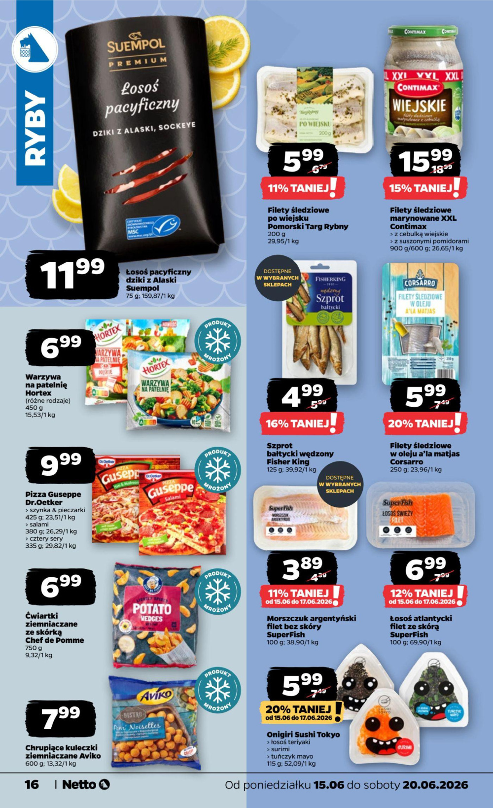 Leták Netto gazetka, Polsko - strana 16