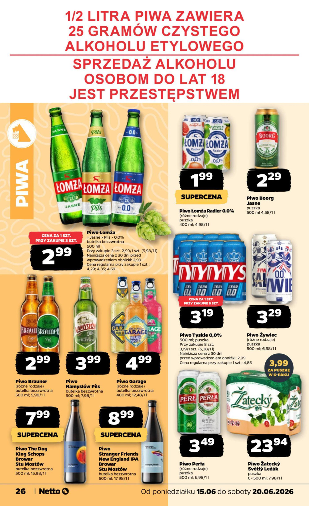 Leták Netto gazetka, Polsko - strana 26