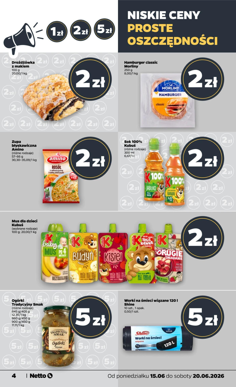Leták Netto gazetka, Polsko - strana 4