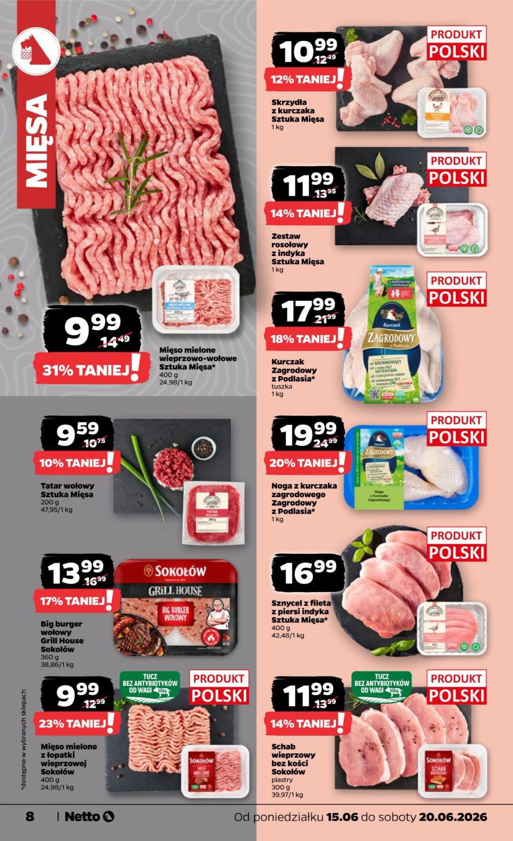 Leták Netto gazetka, Polsko - strana 8
