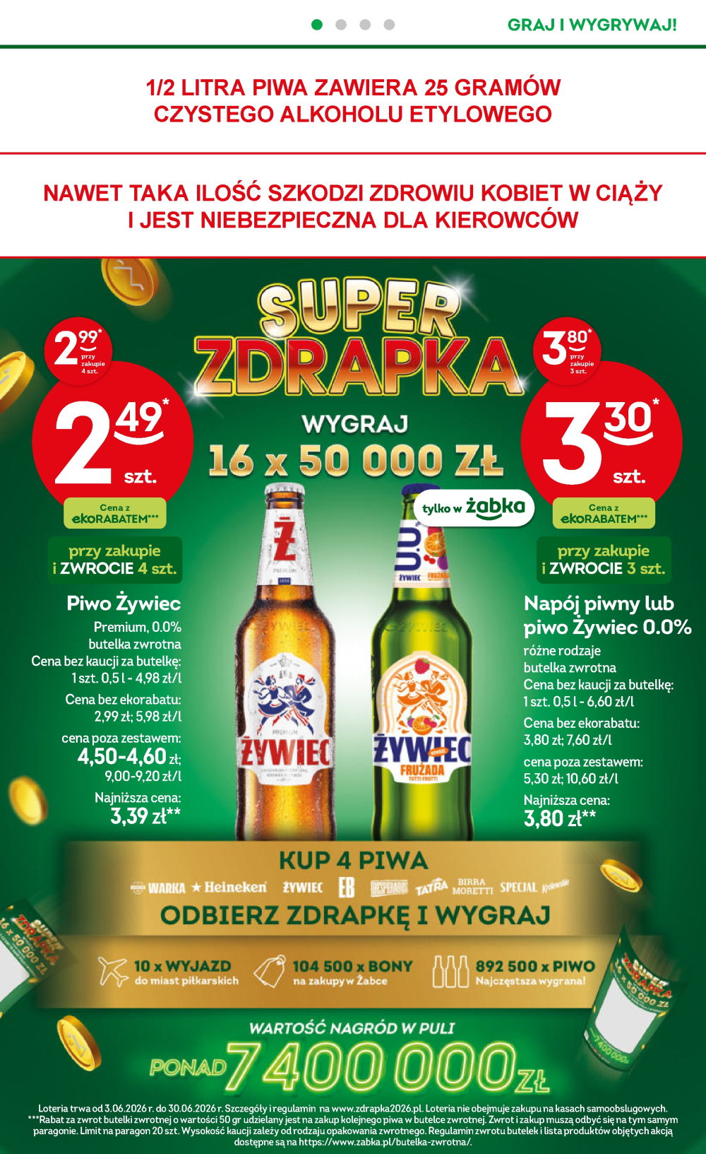 Leták Żabka gazetka, Polsko - strana 22