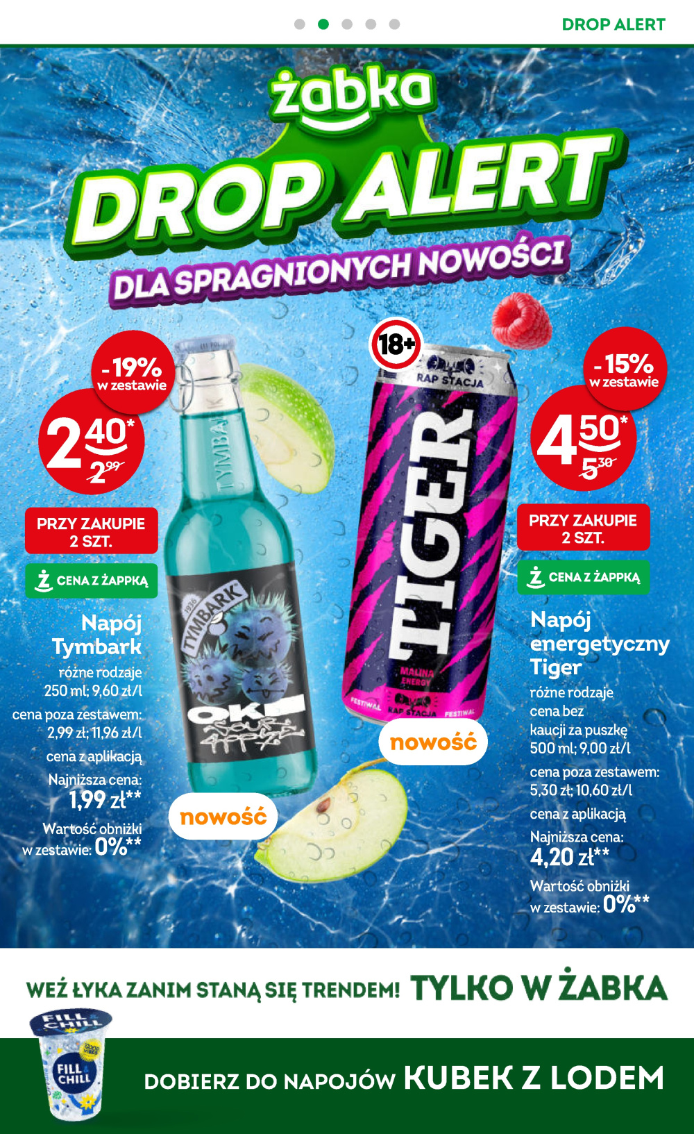Leták Żabka gazetka, Polsko - strana 6