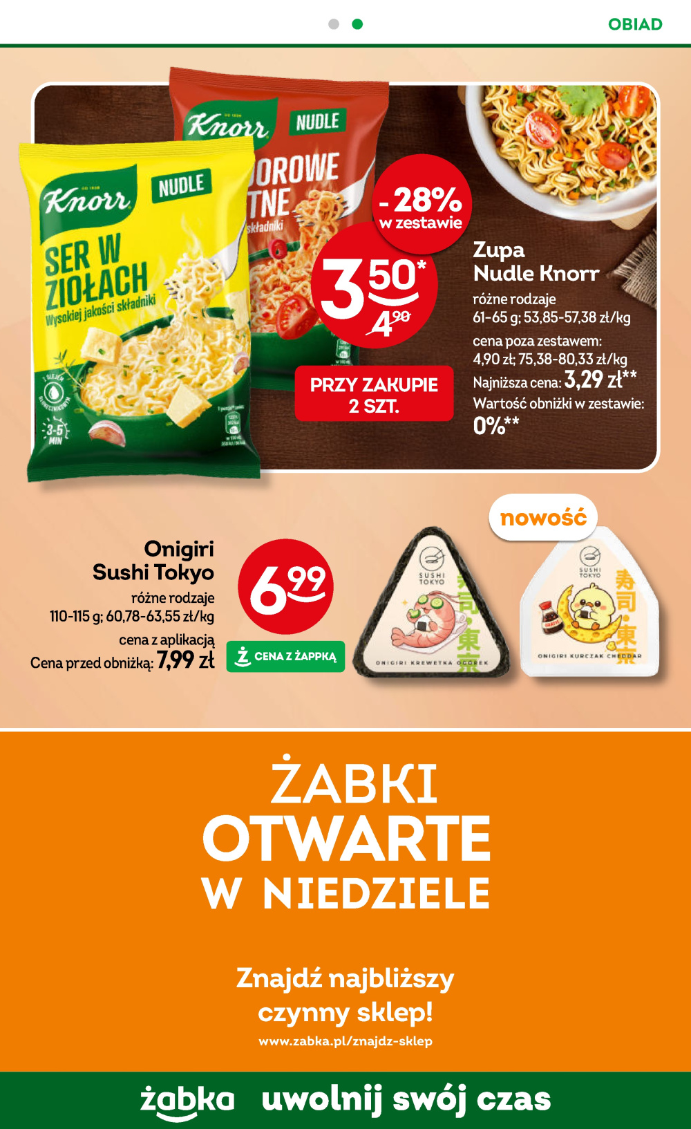 Leták Żabka gazetka, Polsko - strana 99