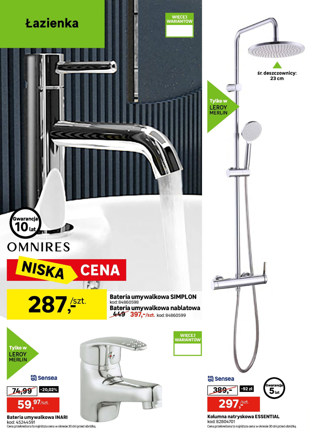 Leták Leroy Merlin gazetka, Polsko - strana 30
