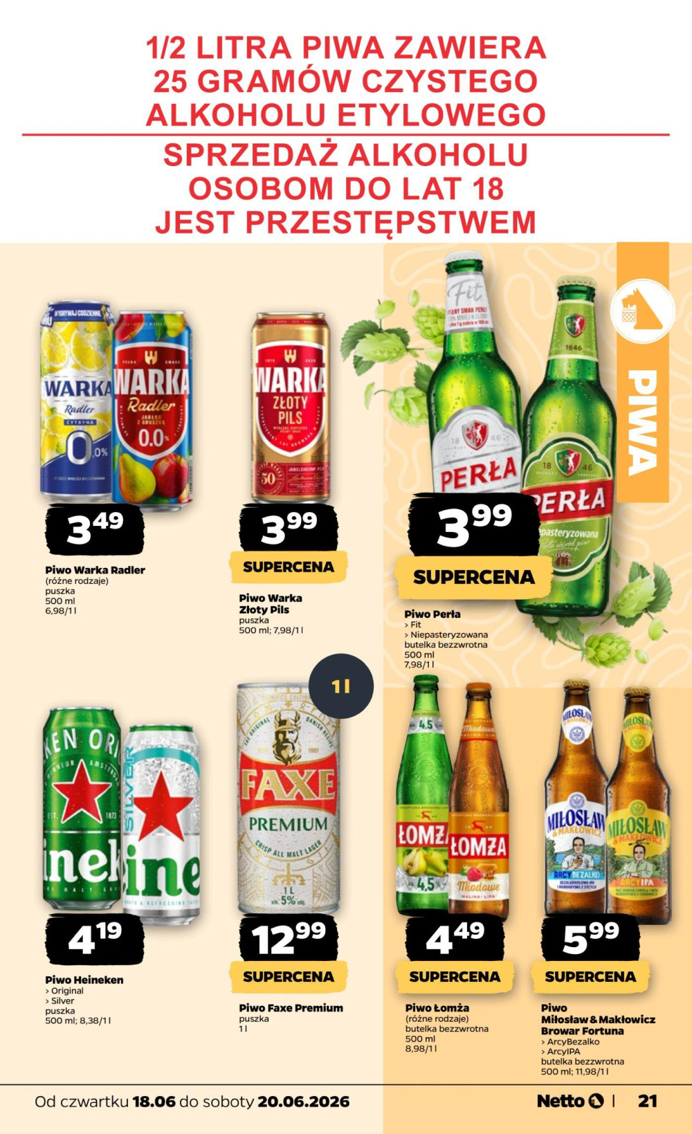 Leták Netto gazetka, Polsko - strana 21