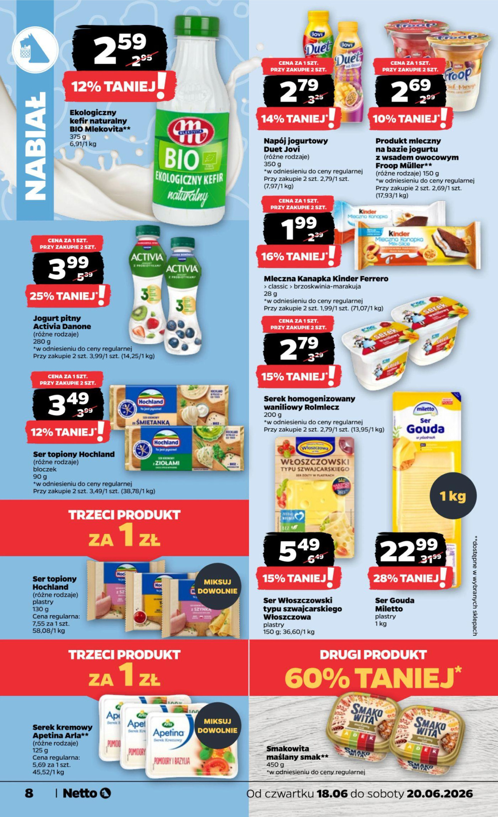 Leták Netto gazetka, Polsko - strana 8
