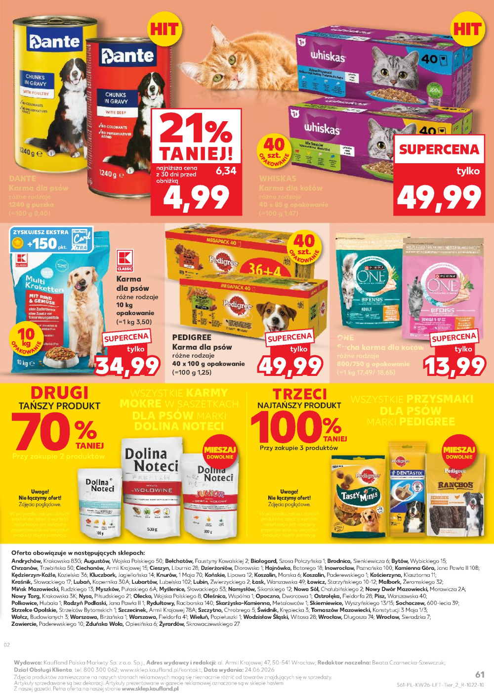 Leták Kaufland gazetka Cieszyn, Polsko - strana 61