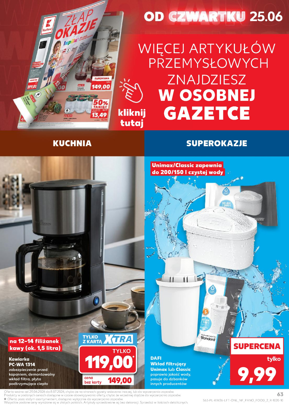 Leták Kaufland gazetka Cieszyn, Polsko - strana 63