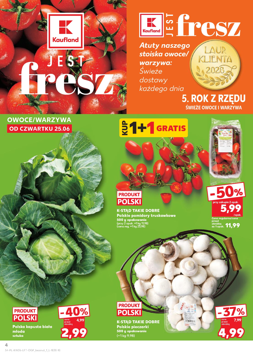 Leták Kaufland gazetka Żyrardów, Polsko - strana 4
