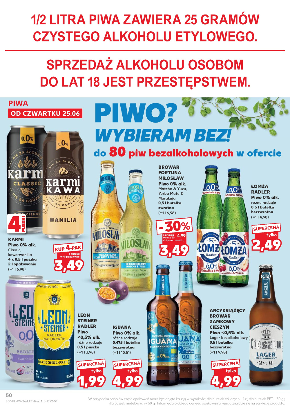 Leták Kaufland gazetka Żyrardów, Polsko - strana 50