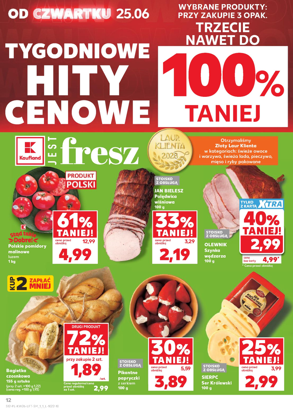 Leták Kaufland gazetka Żywiec, Polsko - strana 12
