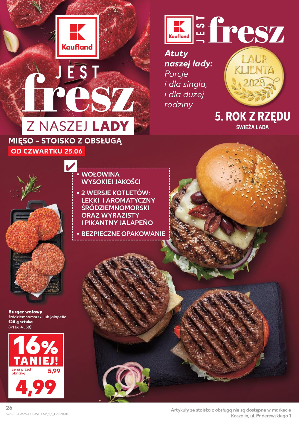 Leták Kaufland gazetka Żywiec, Polsko - strana 26