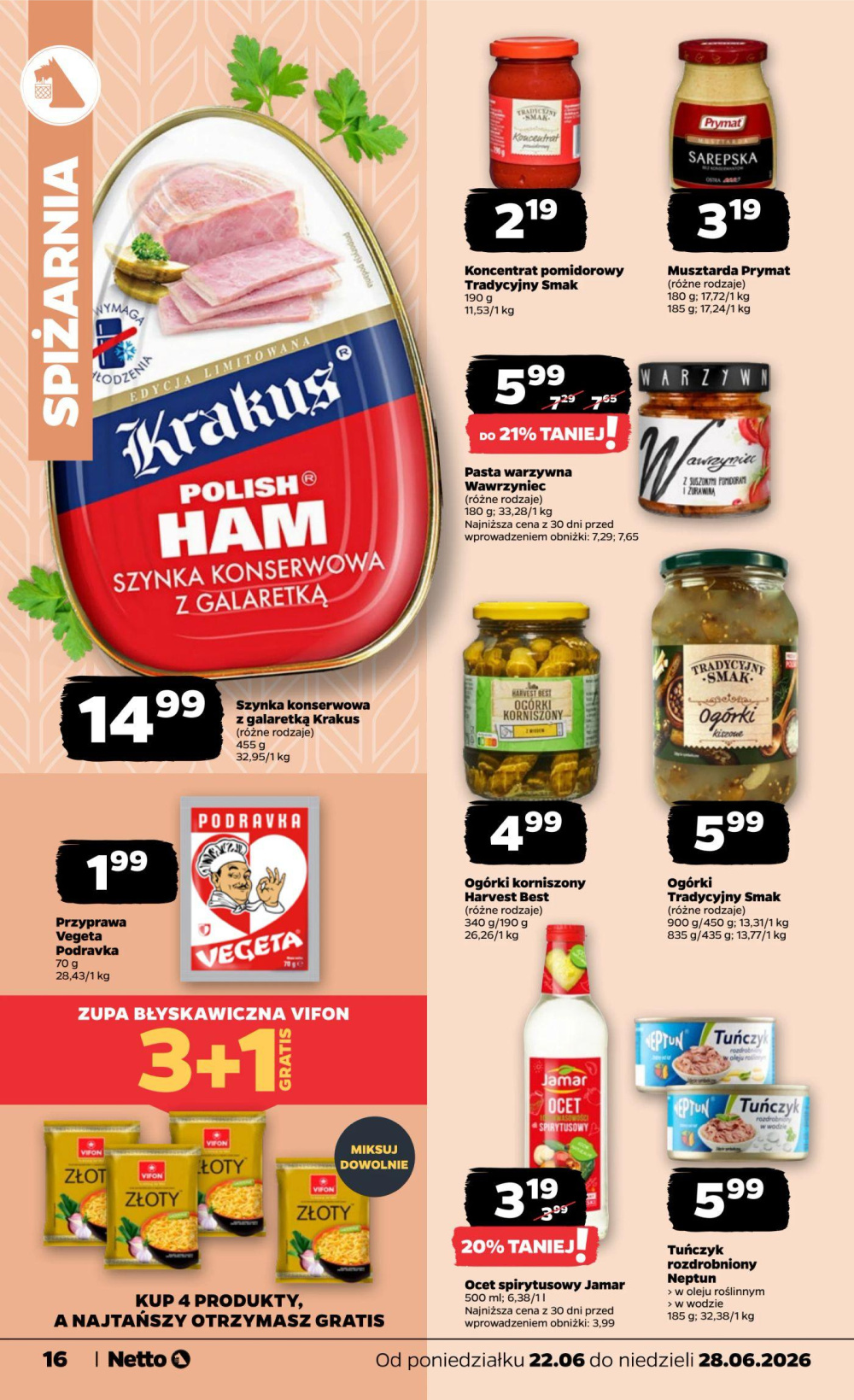 Leták Netto gazetka, Polsko - strana 16