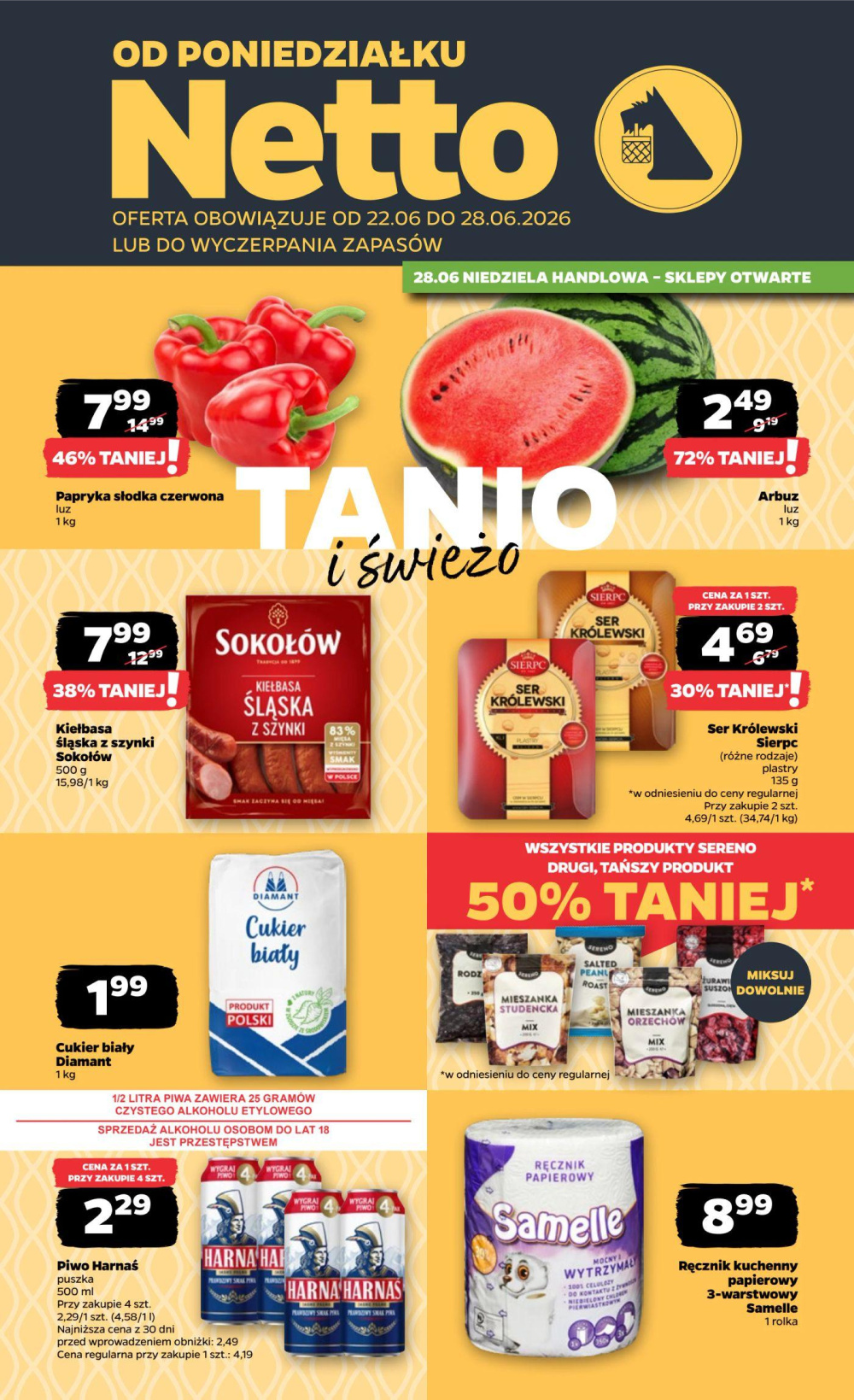 Leták Netto gazetka, Polsko - strana 1
