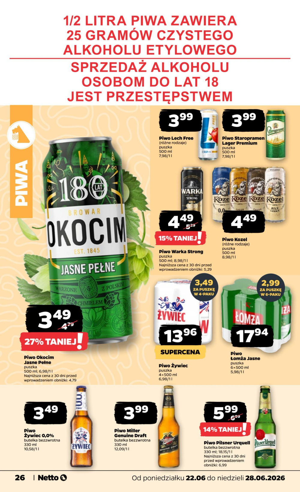 Leták Netto gazetka, Polsko - strana 26