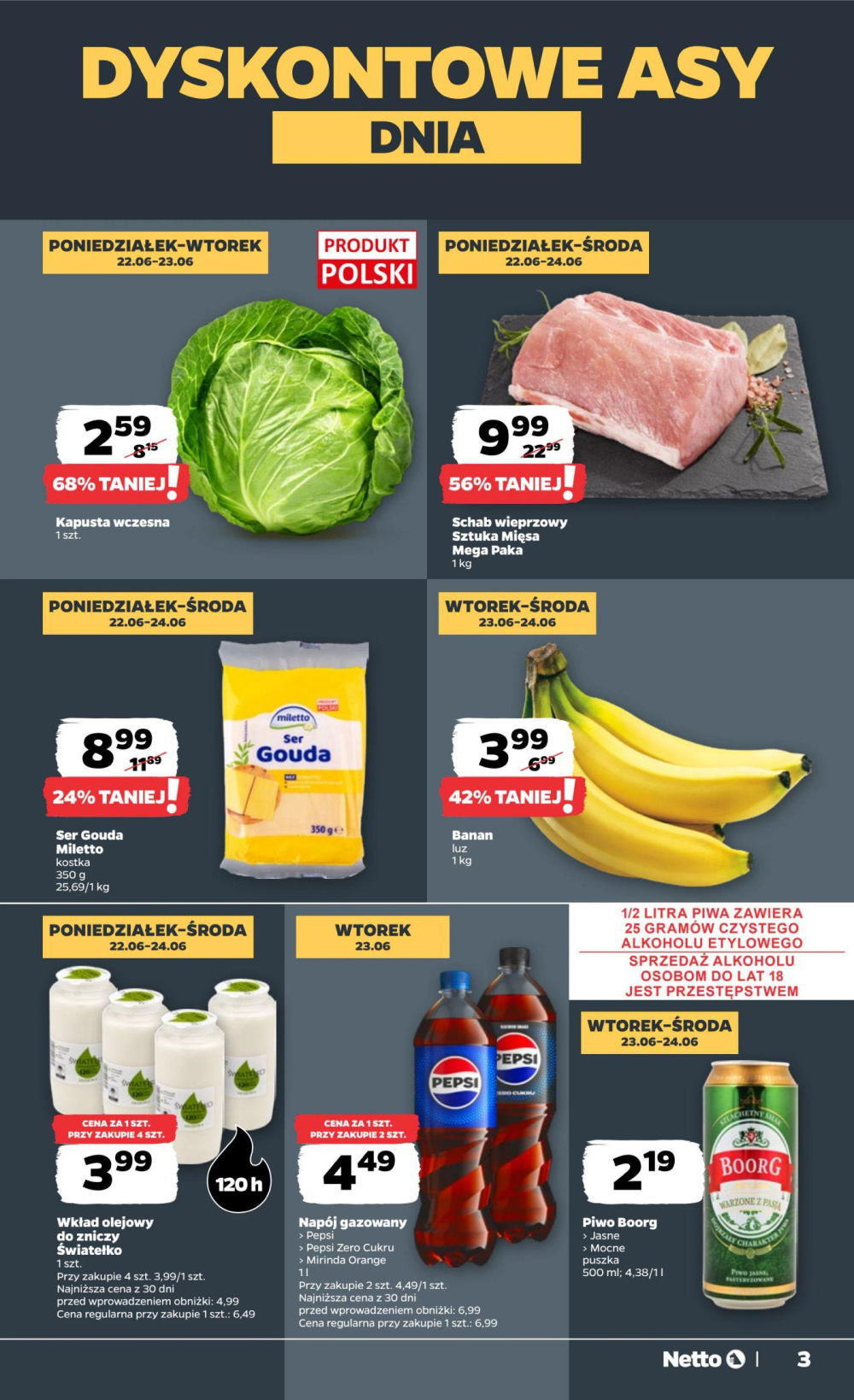 Leták Netto gazetka, Polsko - strana 3