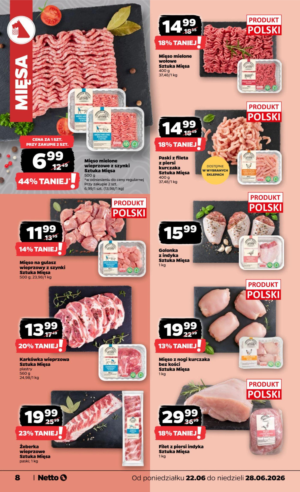 Leták Netto gazetka, Polsko - strana 8
