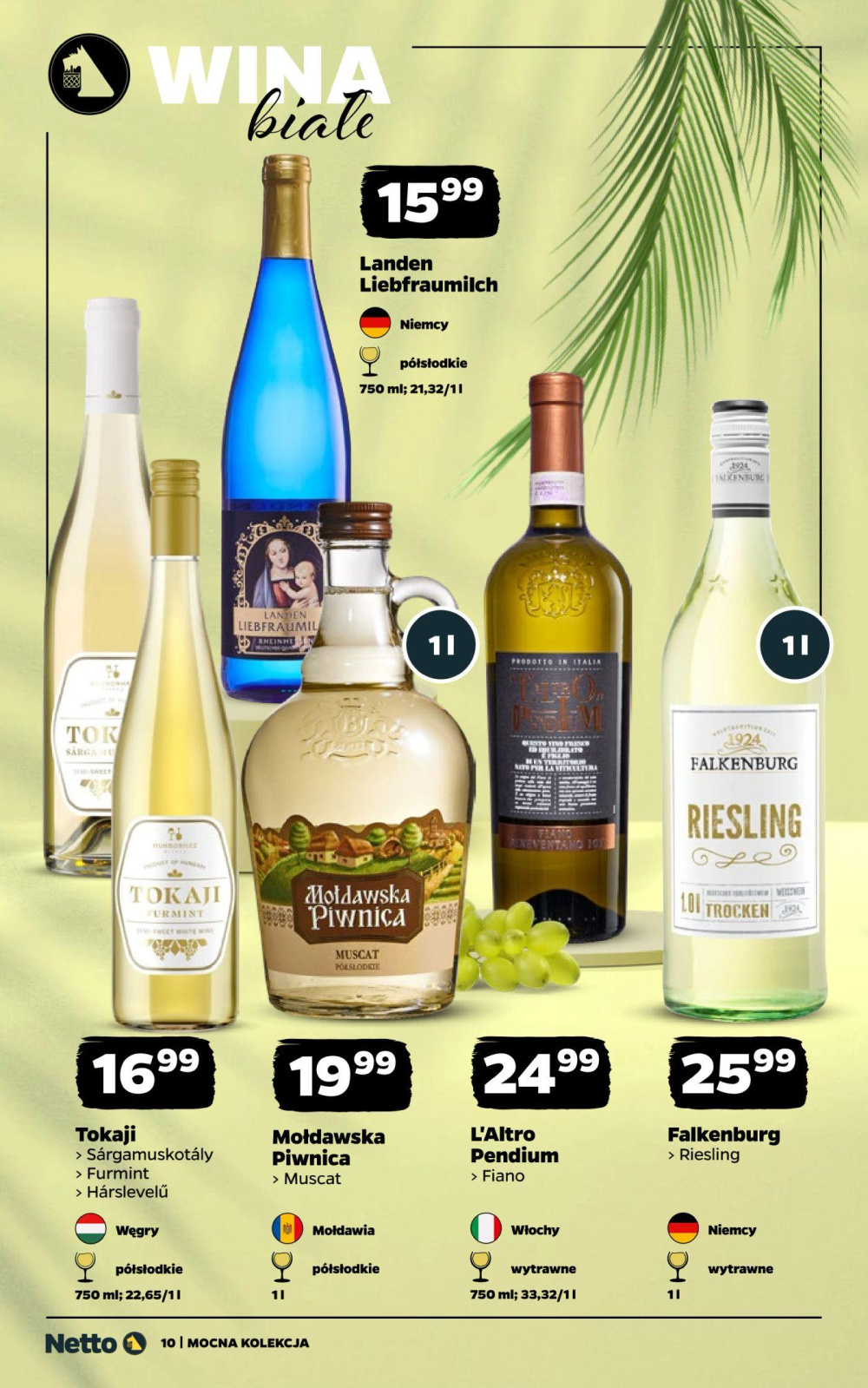 Leták Netto gazetka - Wina, Polsko - strana 10